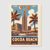 Cocoa Beach City Florida coast line gifts (Front)
