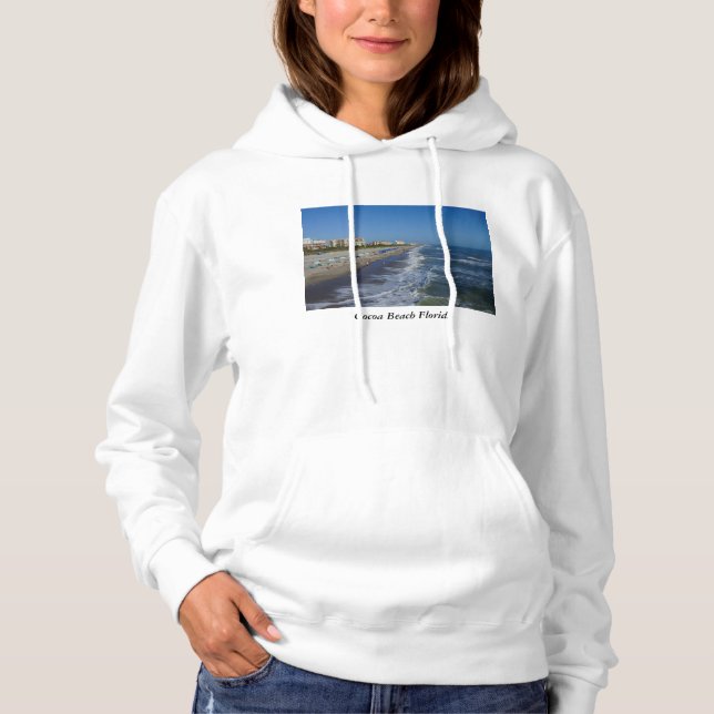 Cocoa Beach Coastline Hoodie (Front)