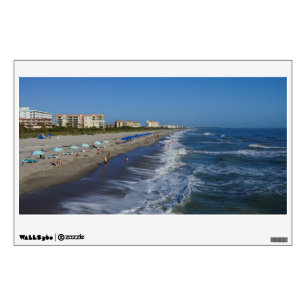Cocoa Beach Coastline Wall Decal