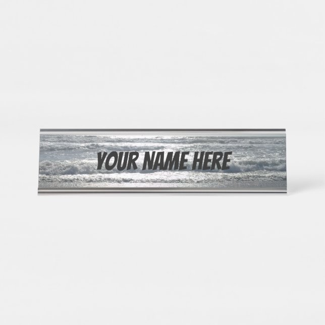 Cocoa Beach Desk Name Plate (Front)