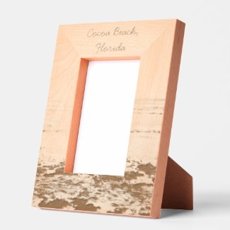 Cocoa Beach Engraved Frames