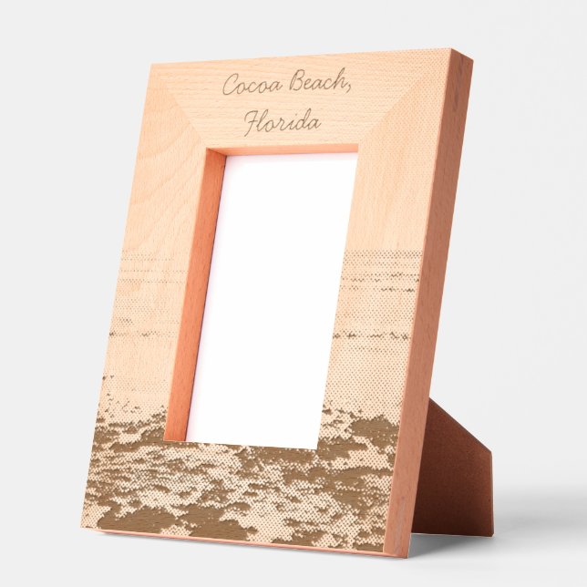 Cocoa Beach Engraved Frames (Left)