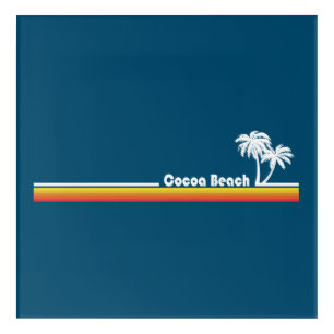 Cocoa Beach Florida Acrylic Print