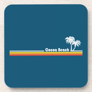 Cocoa Beach Florida Beverage Coaster