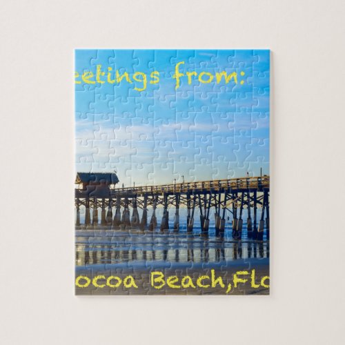 Cocoa Beach Florida Jigsaw Puzzle