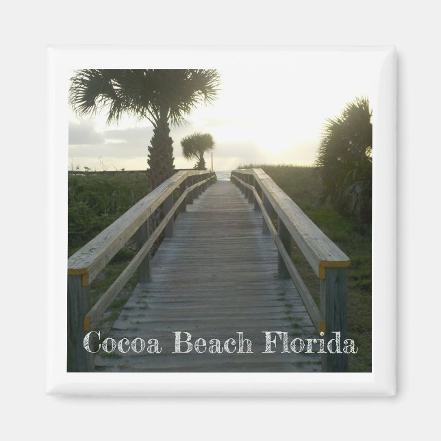 Cocoa Beach Florida Magnet (Front)