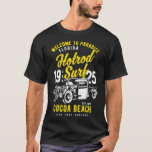 Cocoa Beach Florida Retro Hotrod Surf Design   6  T-Shirt