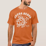 Cocoa Beach Florida Sea Turtle Souvenir  T-Shirt