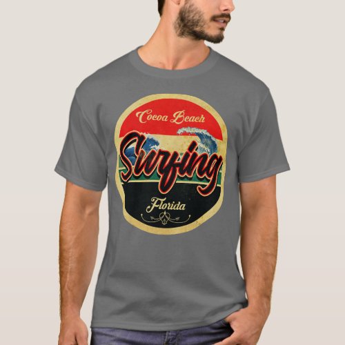 Cocoa Beach Florida Surf T_Shirt