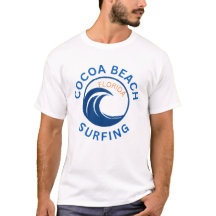 Cocoa Beach Florida Surfing T-Shirt