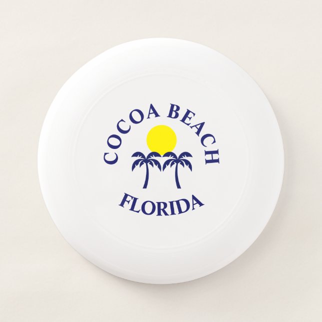 Cocoa Beach Florida Wham-O Frisbee (Front)
