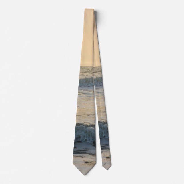 Cocoa Beach Paddleboarding Neck Tie (Front)
