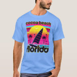 Cocoa Beach Retro 80s Style Souvenir Beach  T-Shirt