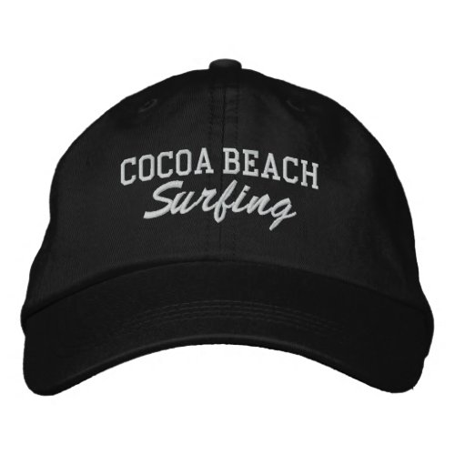 Cocoa Beach Surfing Baseball Hat