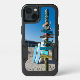 Cocoa Beach Tiki Totem Samsung OtterBox Phone Case