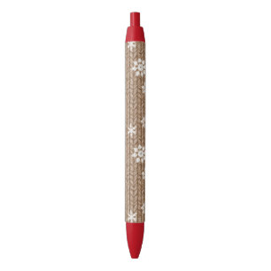 Cocoa Cream Snowflakes Christmas Pen