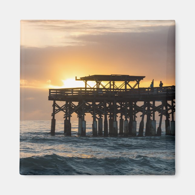 Cocoa First Sunrise Magnet (Front)