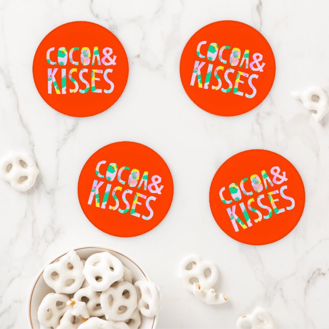 Cocoa & Kisses Coaster Set (In Situ)