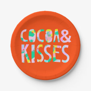 Cocoa & Kisses Paper Plates