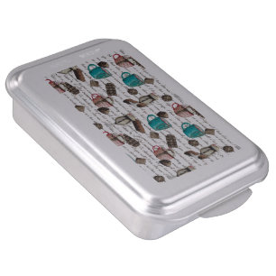 Cocoa marshmallows hot chocolate candy winter cake pan