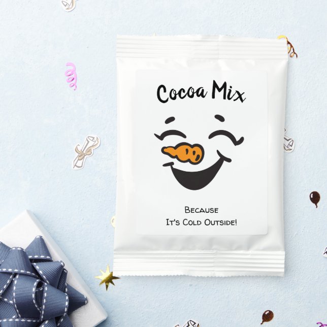 Cocoa Mix Snowman Face (Packets)