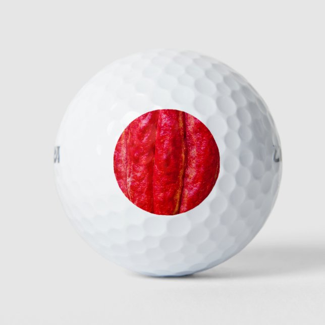 cocoa pod red golf balls (Front)