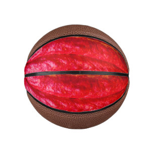 cocoa pod red mini basketball