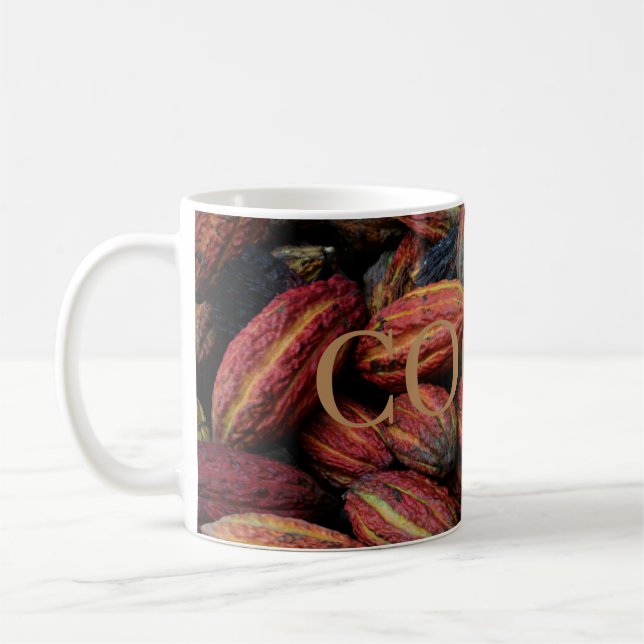 Cocoa Pods, Chocolate Lovers Coffee Mug (Left)