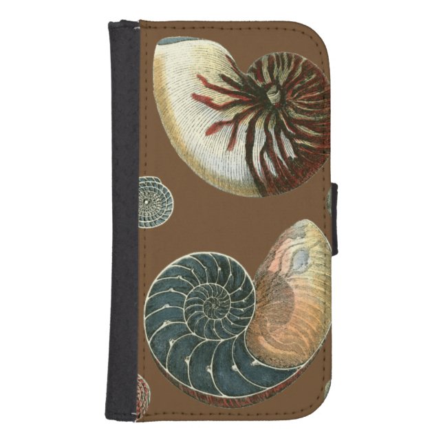 Cocoa Shell Samsung Galaxy Wallet Case (Front)