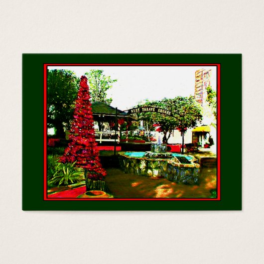 Cocoa Village Christmas 2004 Artist Trading Card (Front)