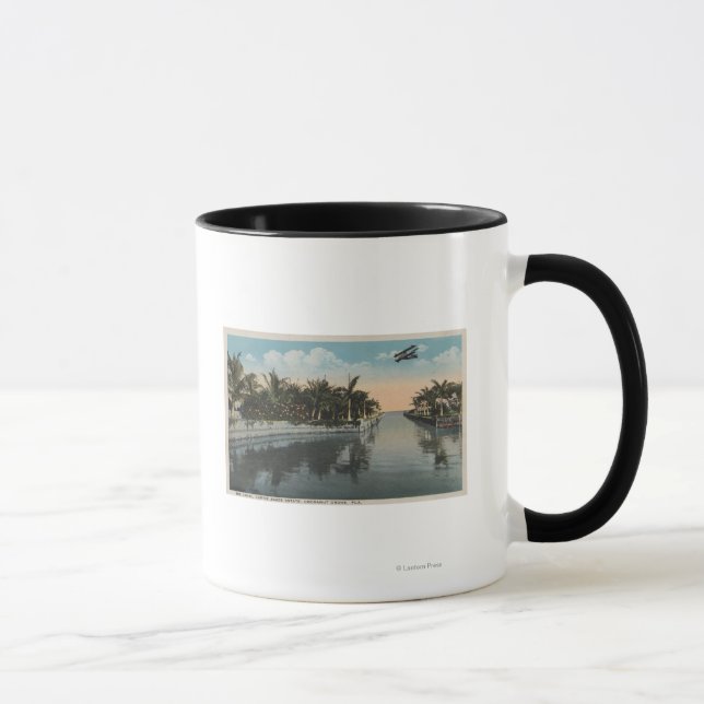 Cocoanut Grove, FL - Curtis James Estate Canal Mug (Right)