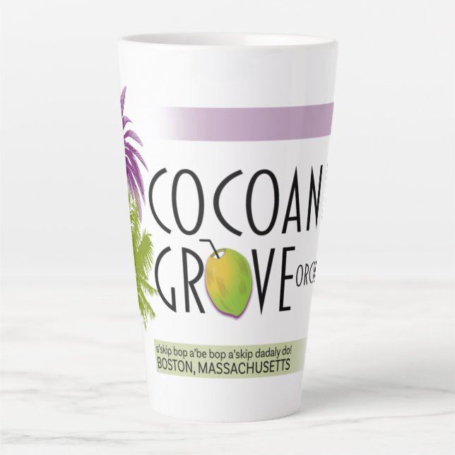 Cocoanut Lounge Latte Mug (17 oz) (Front)