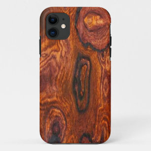 Cocobolo (wood) Finish iPhone 5 case