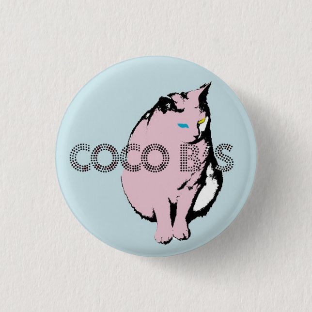 CocoB's Felizimo Button (Front)