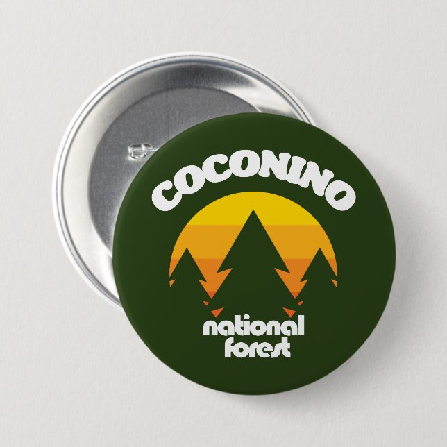 Coconino National Forest Button (Front & Back)