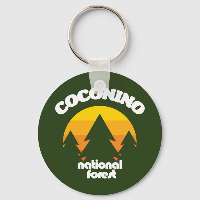 Coconino National Forest Keychain (Front)