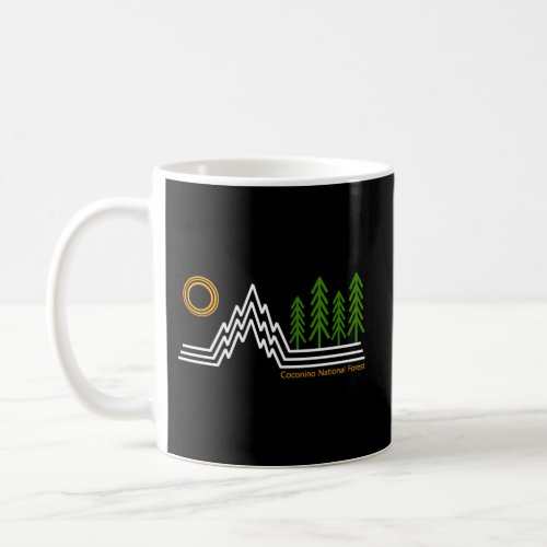 Coconino National Forest Outdoors Camping Or Hikin Coffee Mug