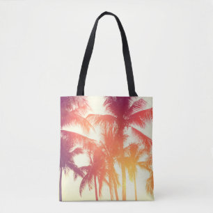 Coconut Beach: Vintage Tropical Warmth. Tote Bag