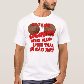 Coconut Bra T-shirt by Shaneys at Zazzle