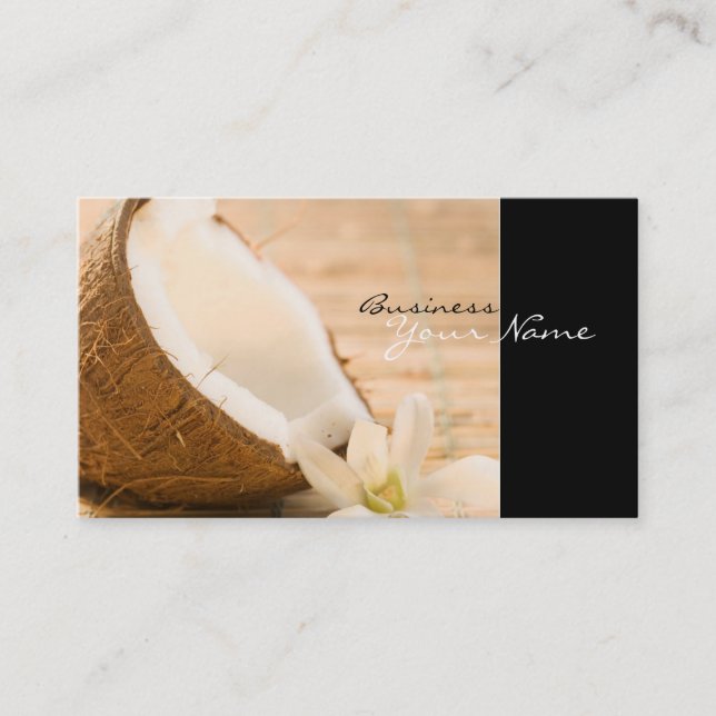Coconut Business Cards (Front)