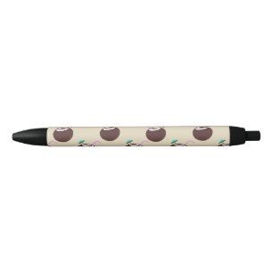 Coconut cocktail with straw pattern - Summer beach Pen