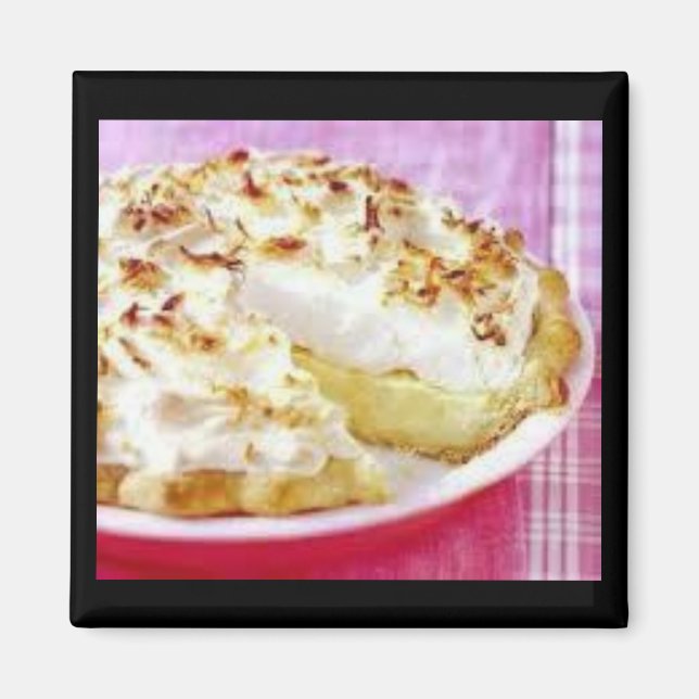 Coconut Cream Pie Magnet (Front)