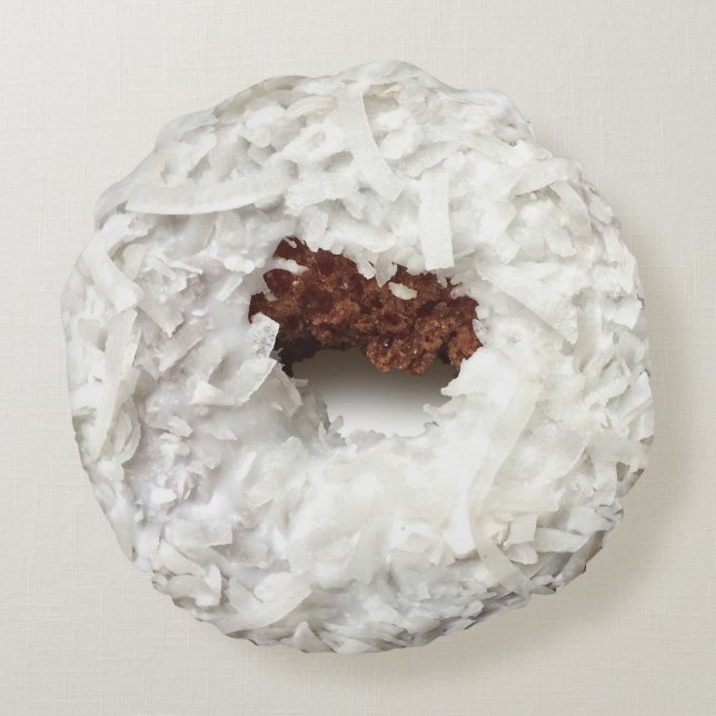 Coconut Donut Pillow (Back)