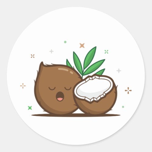 Coconut Emoji Sticker