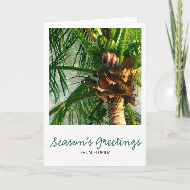 Coconut Florida Christmas Card (Front)