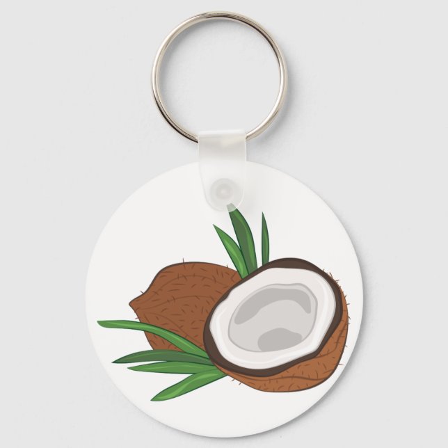 Coconut Keychain (Front)