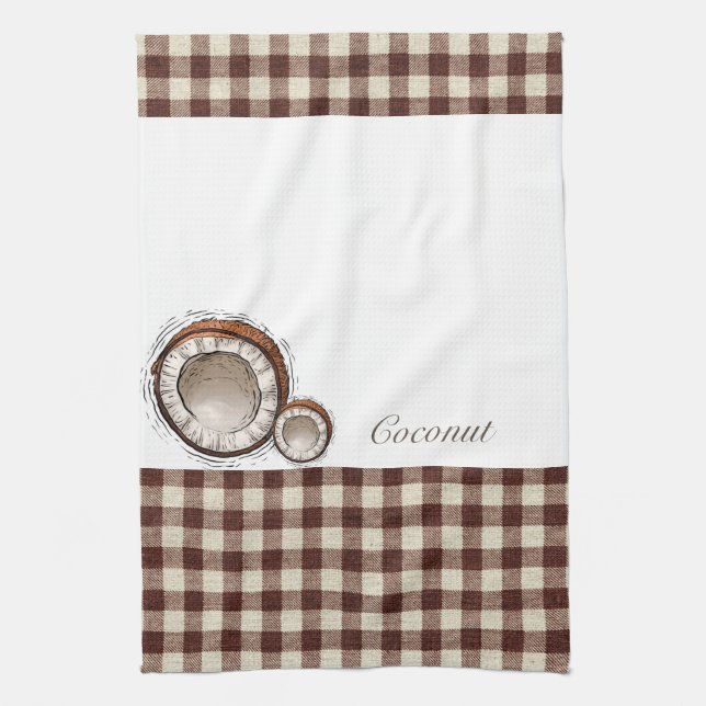 Coconut Kitchen Towels (Vertical)