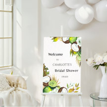Coconut lime Bridal Shower