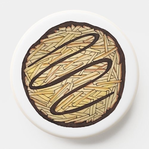 Coconut Macaroon Cookie Pastry Chef Jewish Bakery  PopSocket