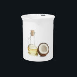 Coconut Oil Pitcher<br><div class="desc">Nothing like a good cup of tea or coffee in the morning,  but don't forget the coconut oil!</div>